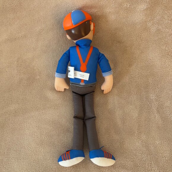 BLIPPI MY BUDDY BLIPPI 16" PLUSH DOLL with Sounds & Phrases for ages 2+ Years - Picture 2 of 2